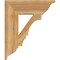 Ekena Millwork Balboa Traditional Rough Sawn Bracket, Western Red Cedar, 6"W x 22"D x 26"H BKT06X22X26BOA01RWR - alternate 2
